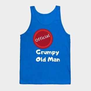 Official Grumpy Old Man Tank Top